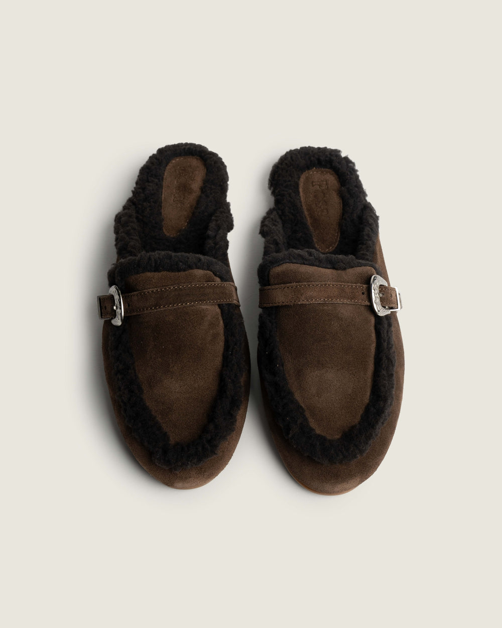Aspen Mule - Suede | Dark brown
