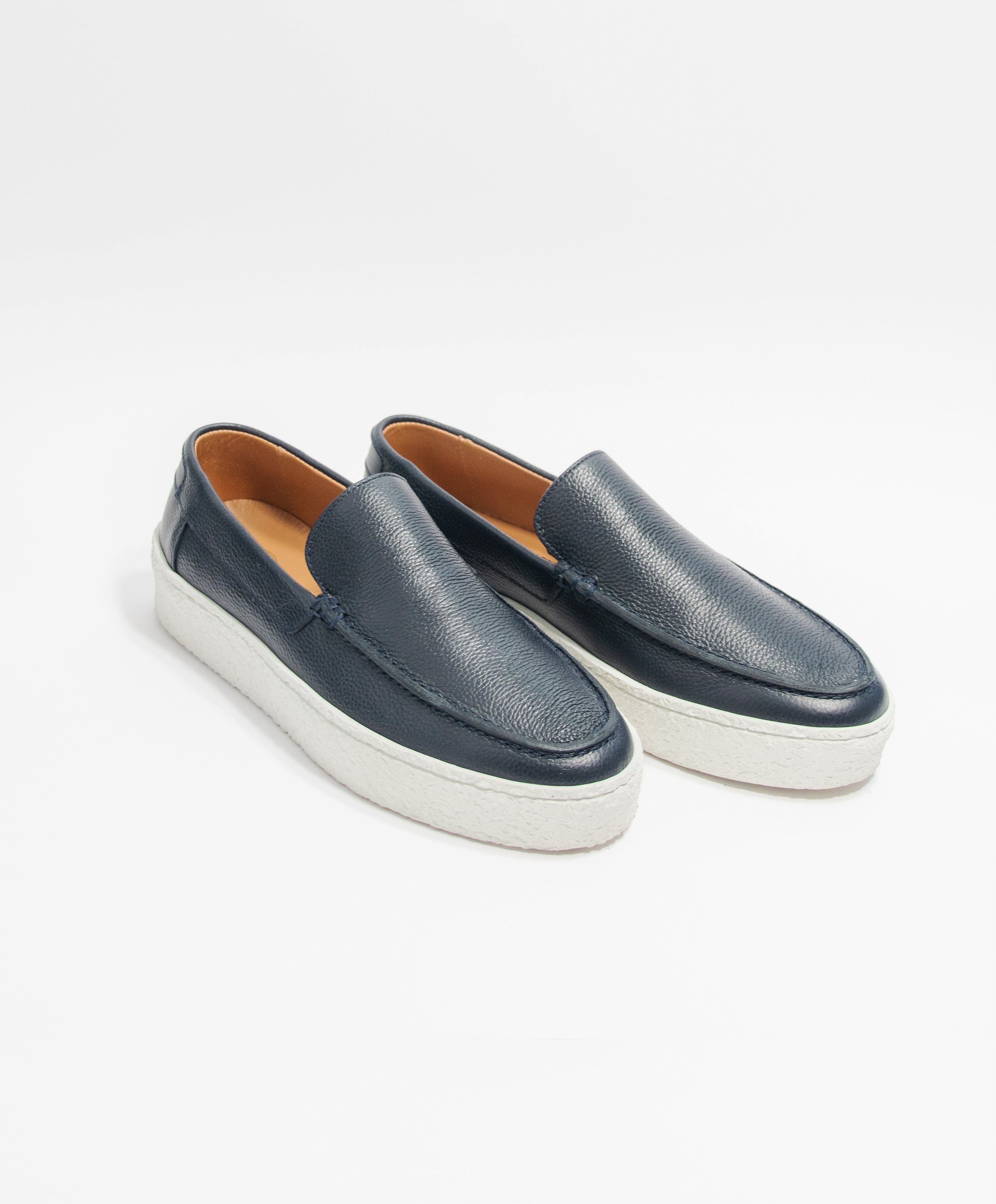 Sprezzatura Loafer Navy Leather