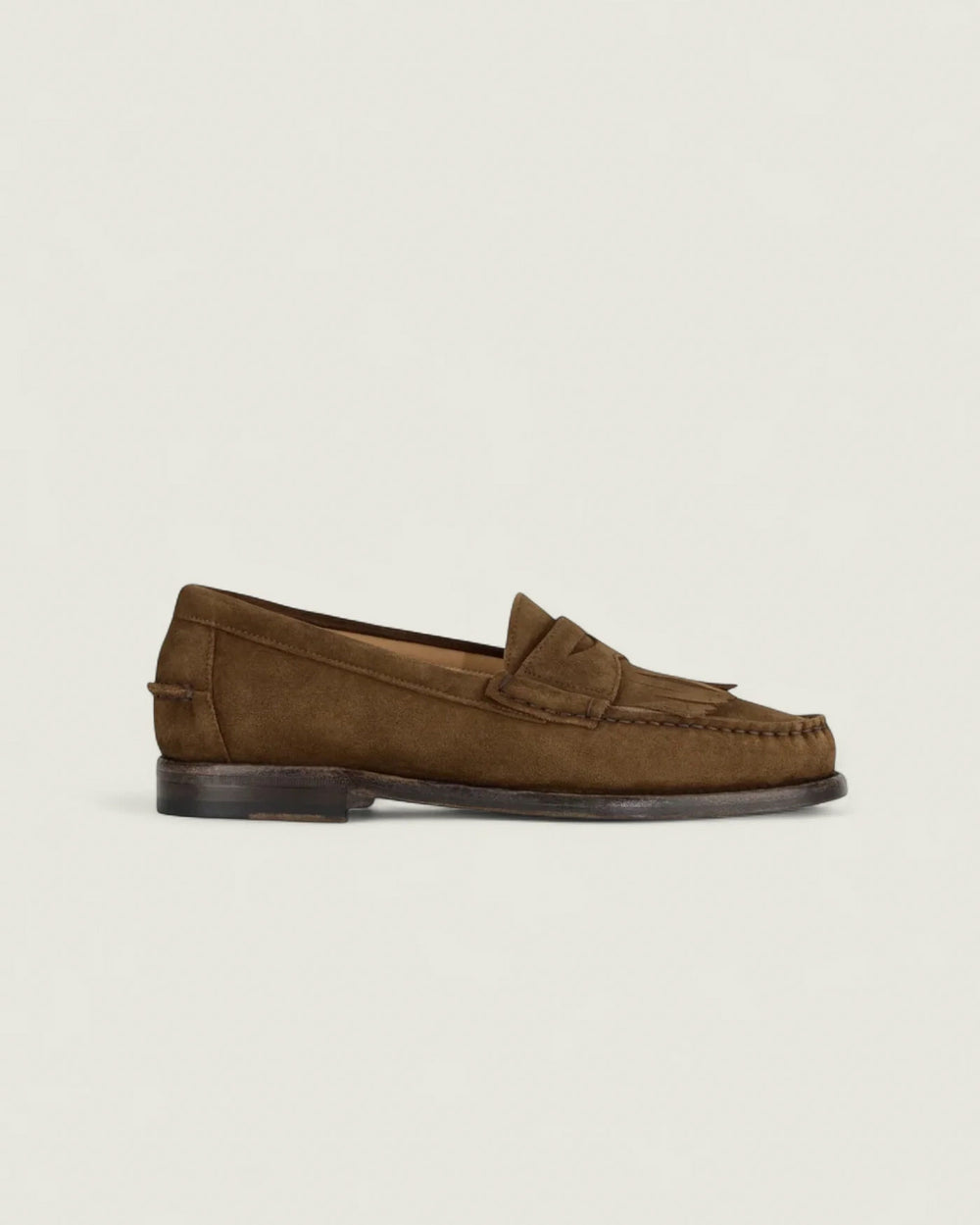 Fringe Moccasin | Tabacco