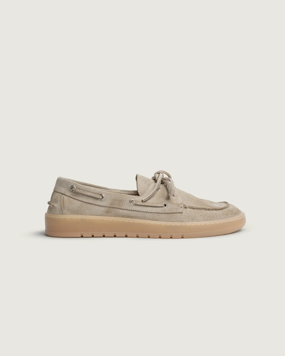 Boat Loafer Brushed - Suede | Light taupe