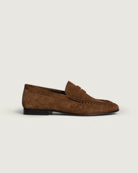 Penny Loafer Wrinkle - Suede | Cognac
