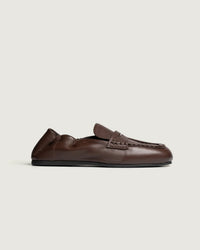 Penny Loafer Square - Leather | Brown