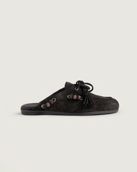 Boat Loafer Mule Beads | Espresso