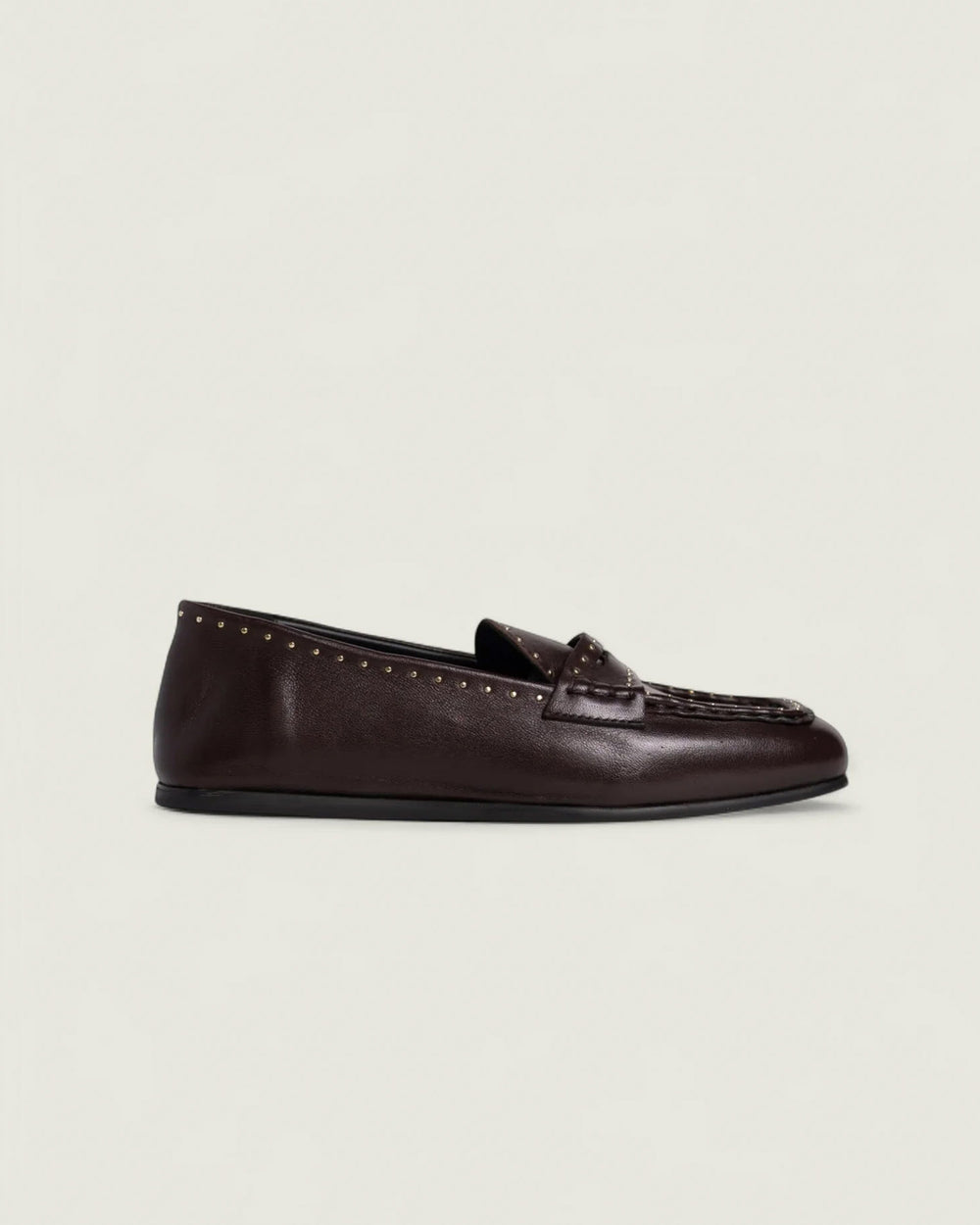 Bardot Loafer Studs | Burgundy