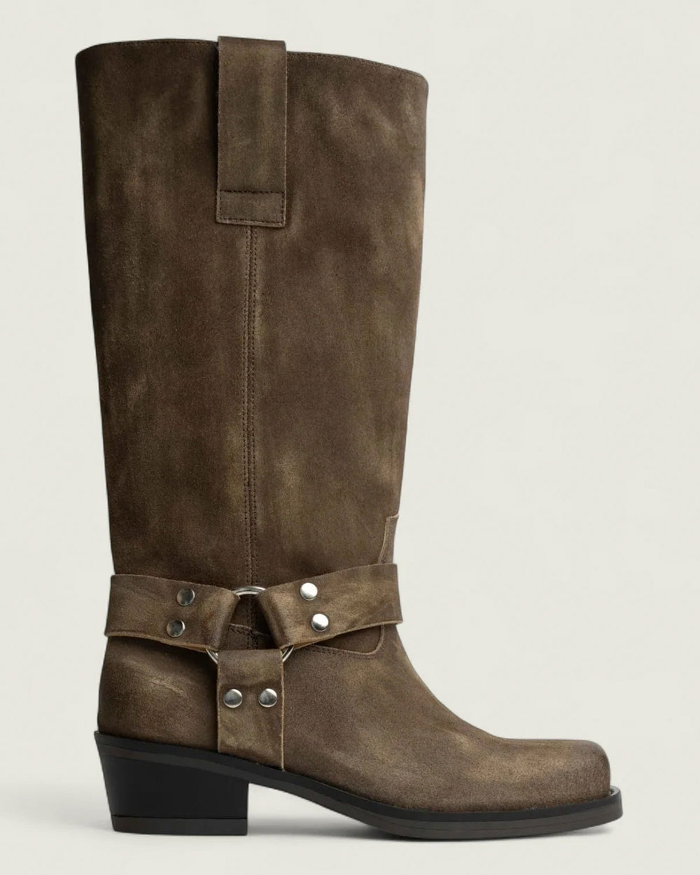 Texas Boot - Suede | Dark brown