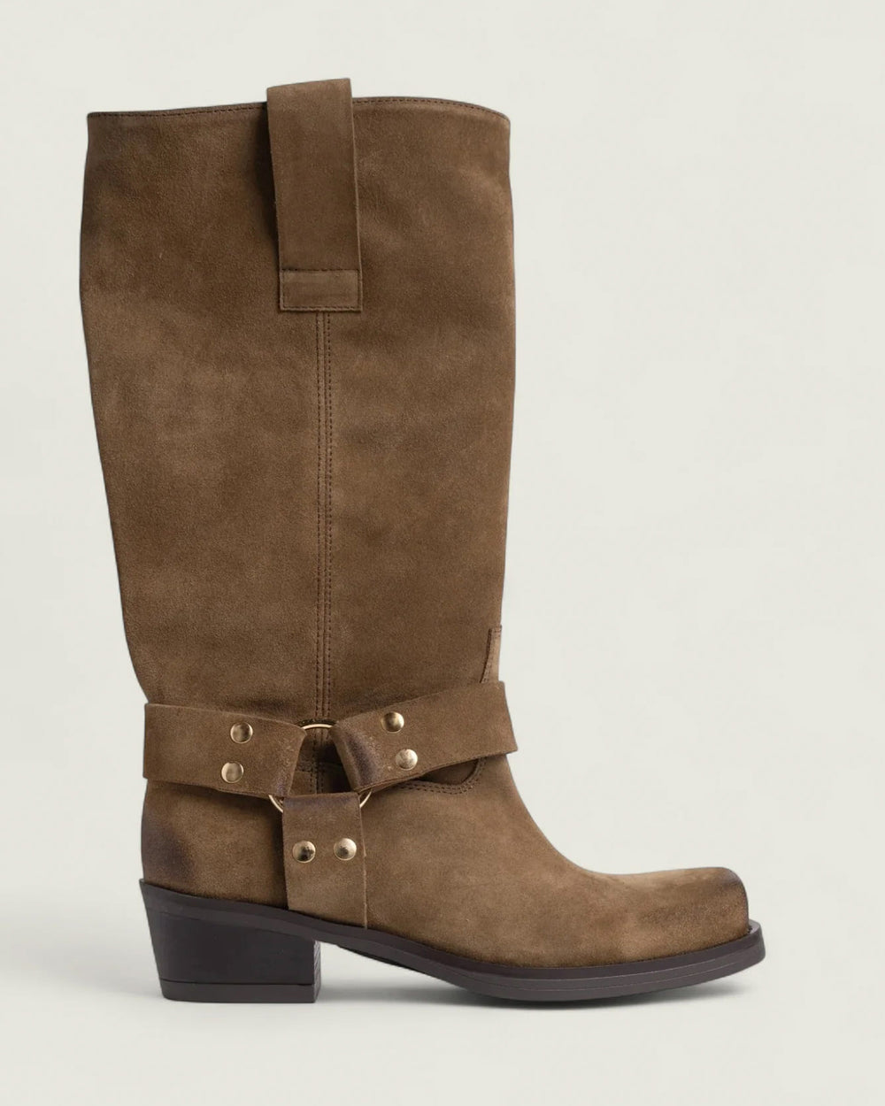 Texas Boot - Suede | Tabacco