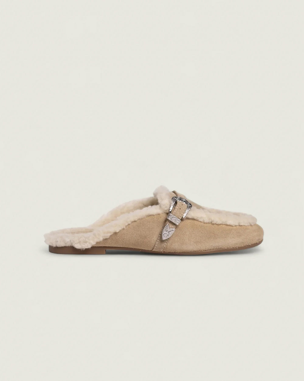 Aspen Mule - Suede | Light taupe