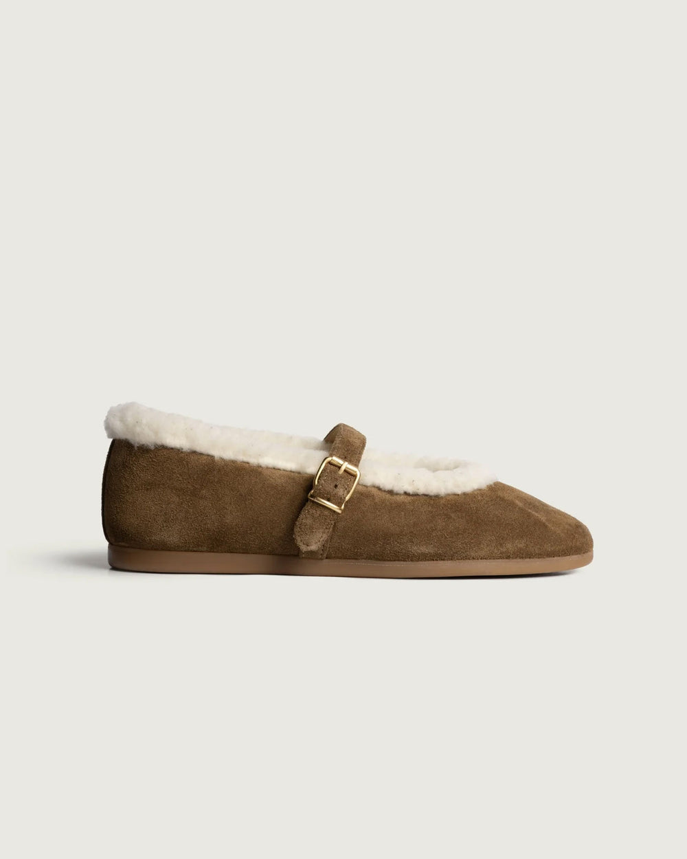 St. Moritz Ballet Flats - Suede | Tabacco