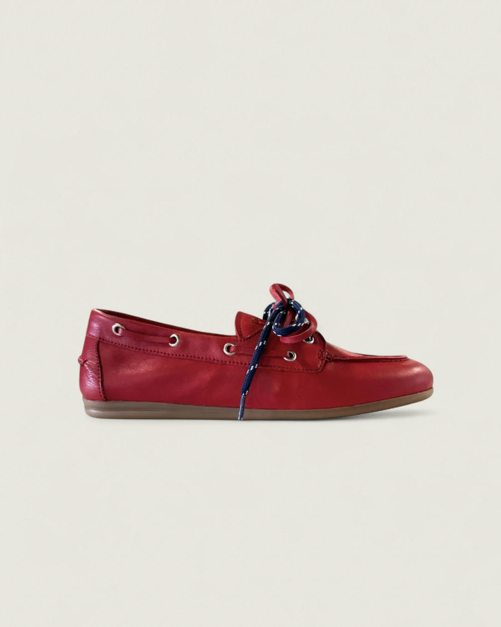 Boat Loafer Brushed | Red