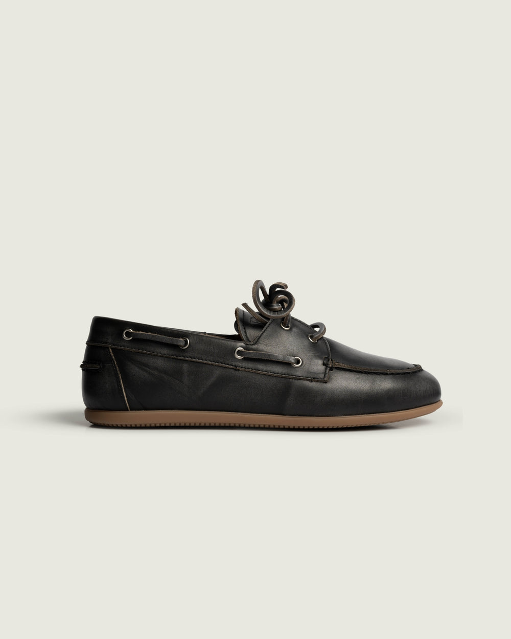 Boat Loafer Brushed | Black