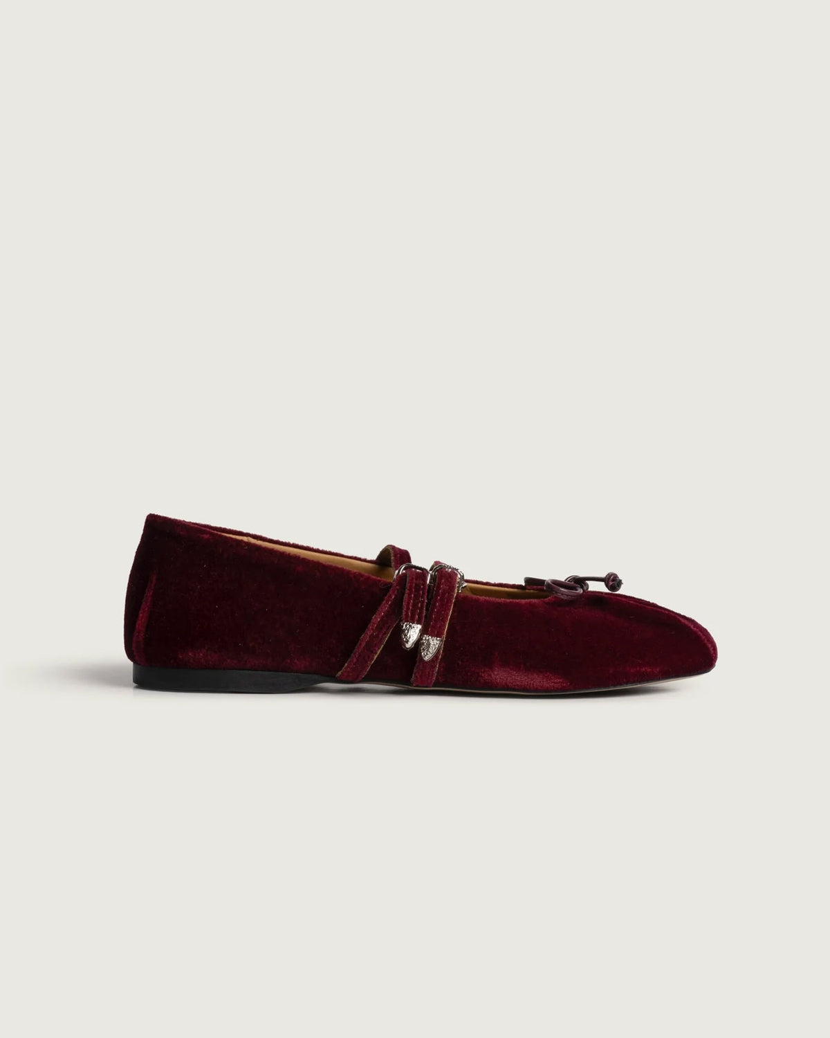 Vita Ballerina Western - Velvet | Burgundy