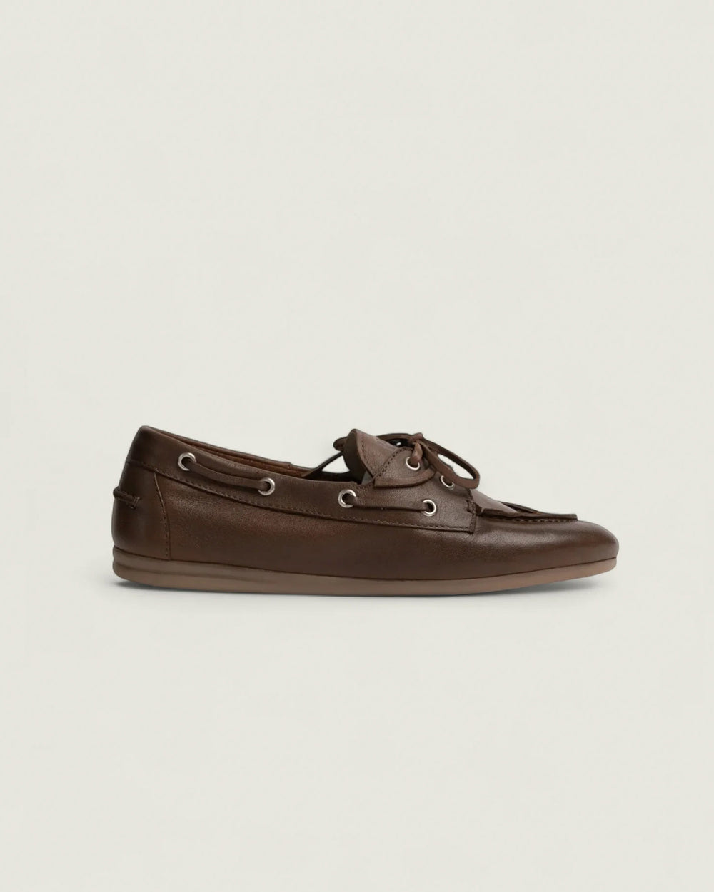 Boat Loafer - Soft Leather | Walnut