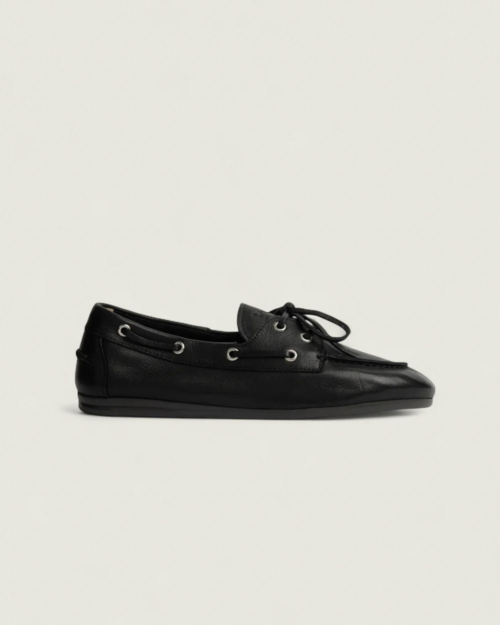 Boat Loafer - Soft Leather | Black