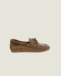 Boat Loafer - Suede | Tabacco