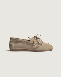 Boat Loafer Brushed - Suede | Light taupe