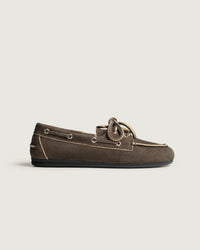 Boat Loafer Brushed - Suede | Daytona grey