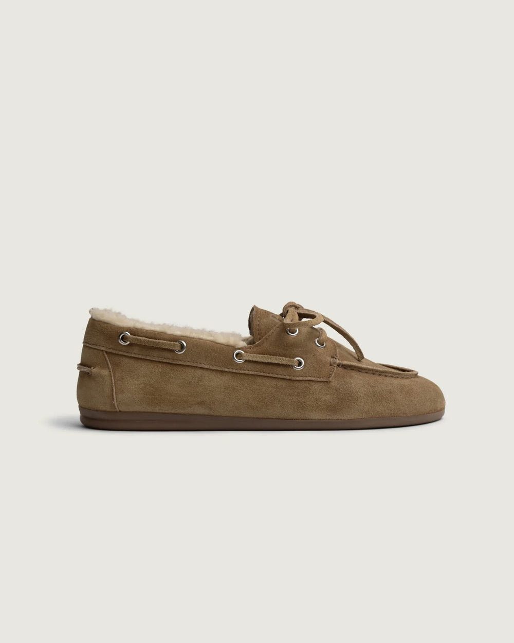 Boat Loafer Brushed - Fur | Camel