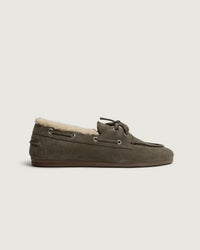 Boat Loafer Brushed - Fur | Khaki