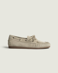 Boat Loafer Wrinkle - Suede | Light taupe