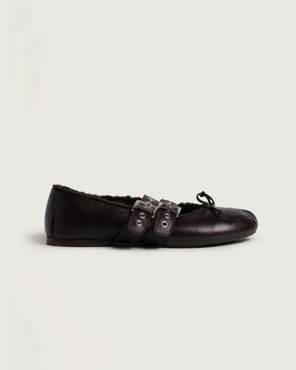 Vita Ballerina - Fur | Dark brown