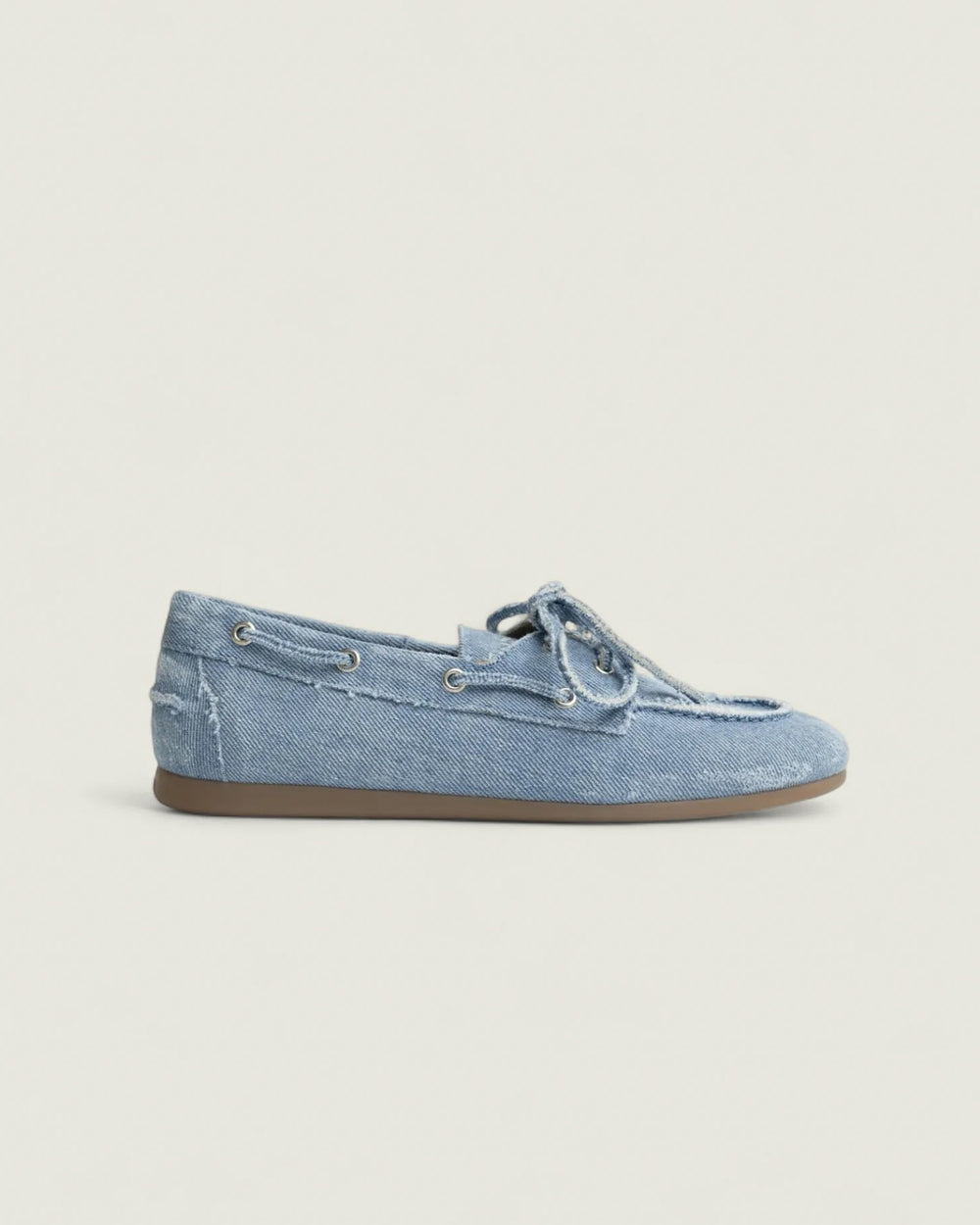 Boat Loafer Brushed - Denim | Light blue