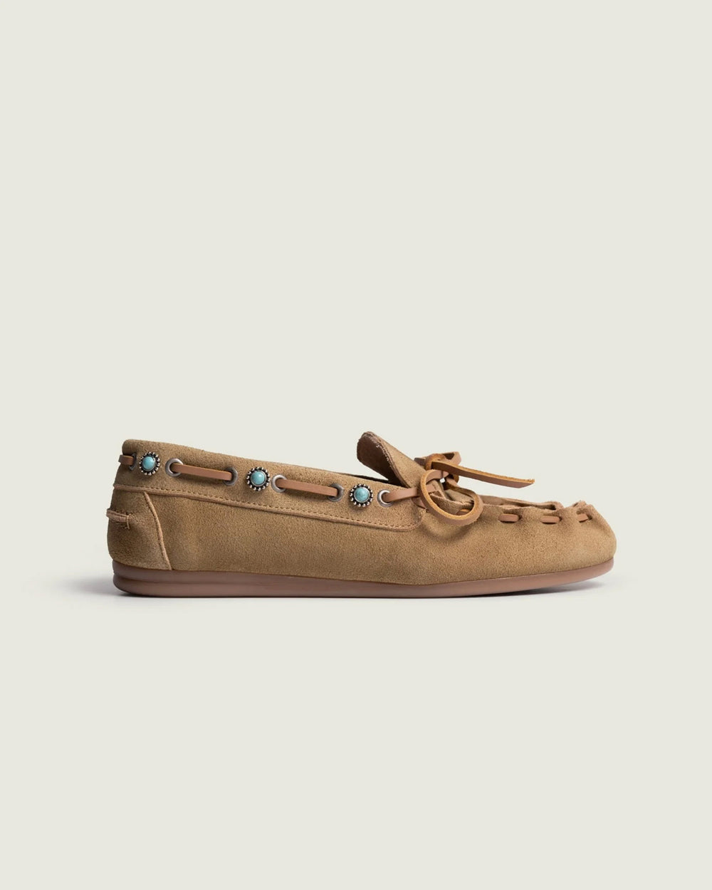Boat Loafer Western | Tan