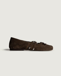 Vita Ballerina - Double strap | Dark brown