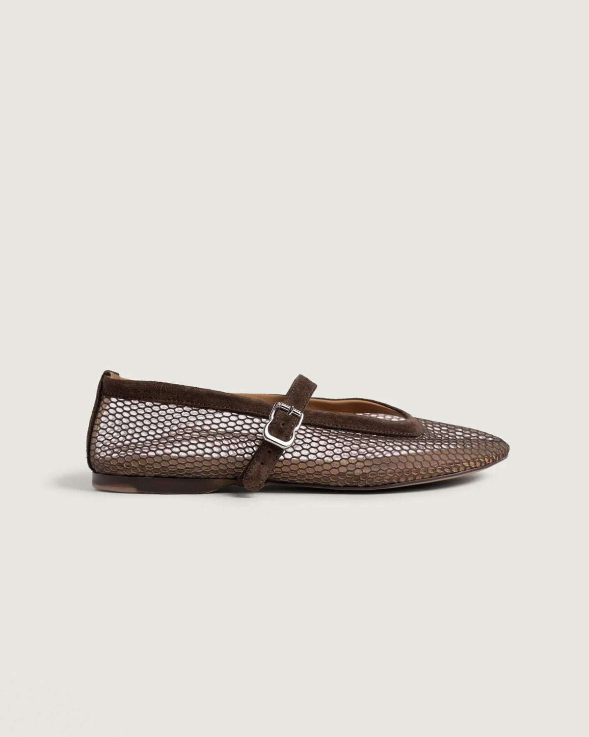 Baletto Mesh - Suede | Brown