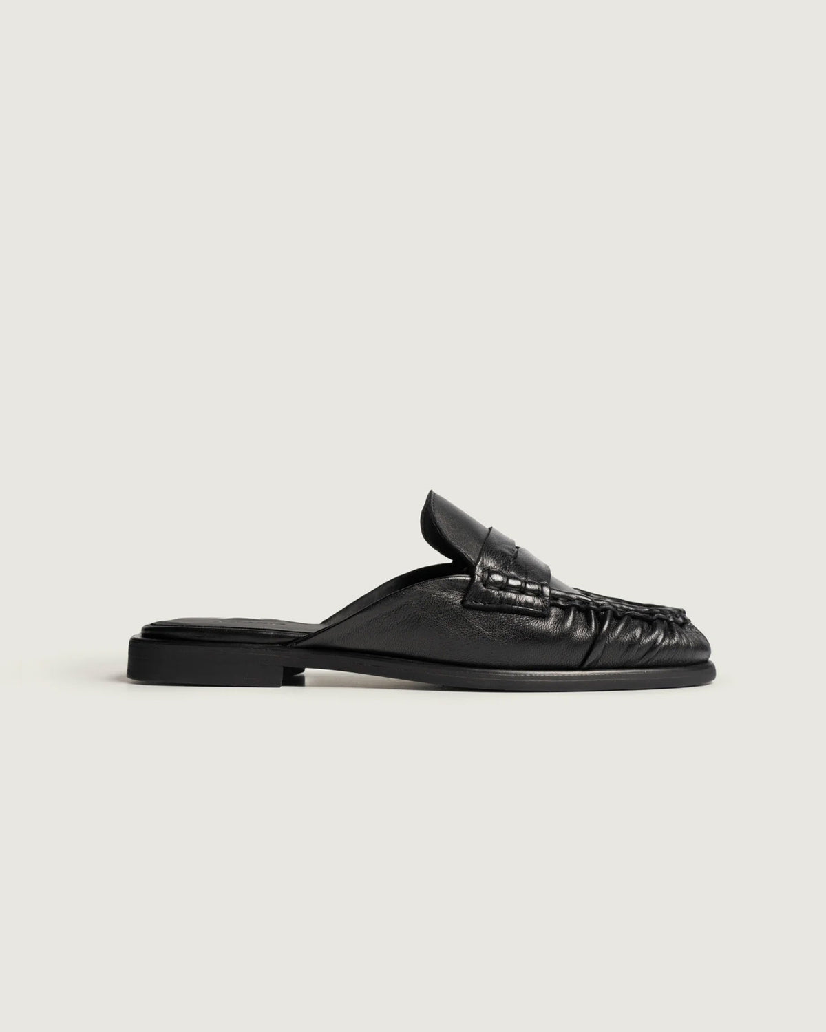 Penny Mule - Leather | Black