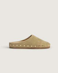 Mule - Studded | Tan