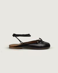 Vita Ballerina Mule - Leather | Black
