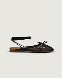 Vita Ballerina Mule - Mesh | Black