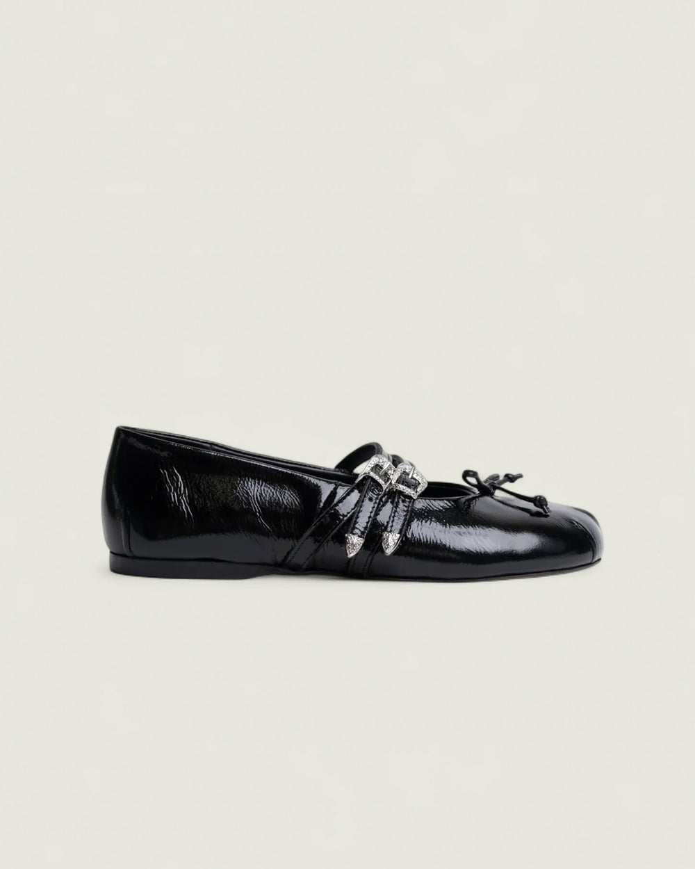 Vita Ballerina Western - Patent | Black