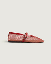 Baletto Mesh - Patent | Red