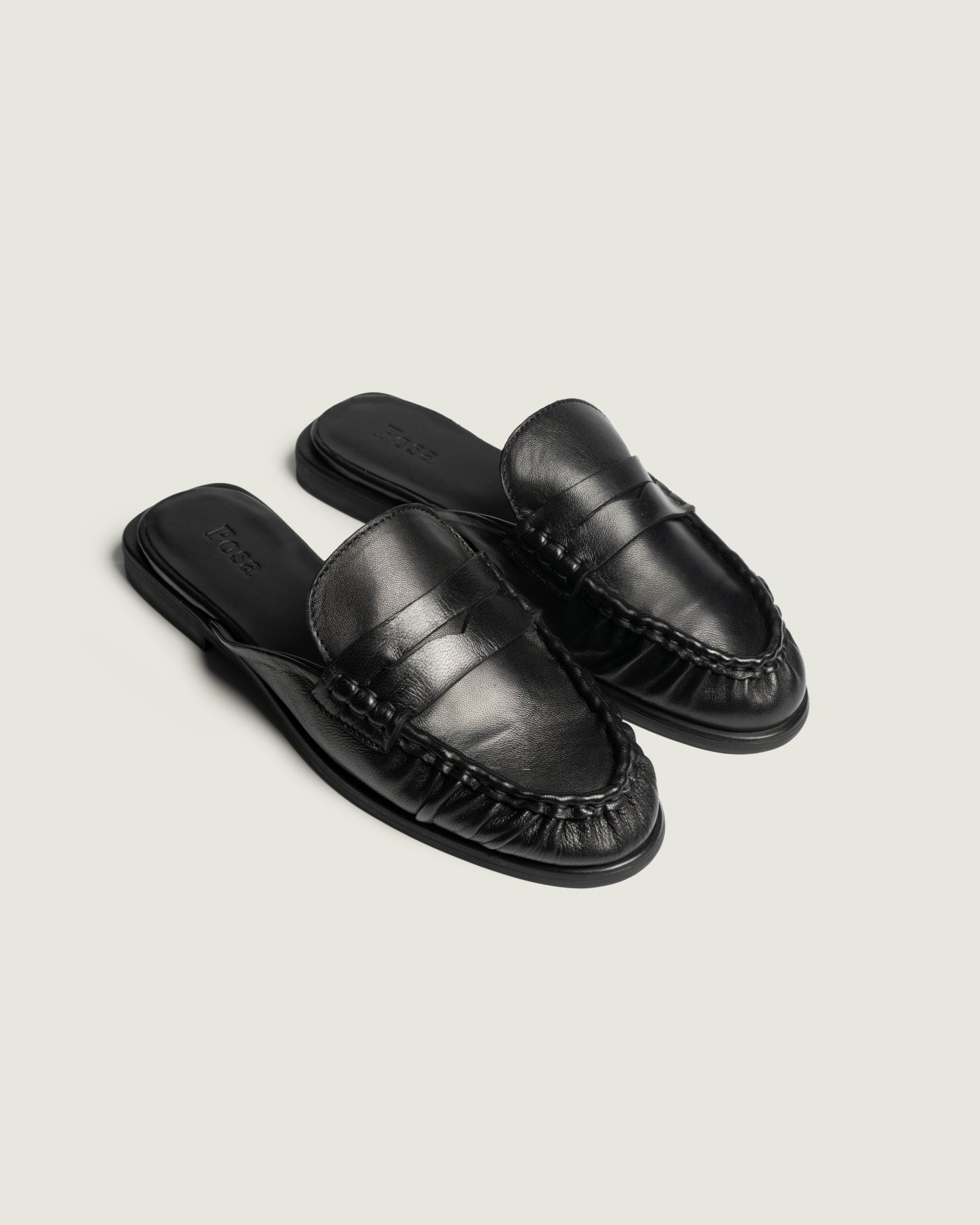 Penny Mule - Leather | Black