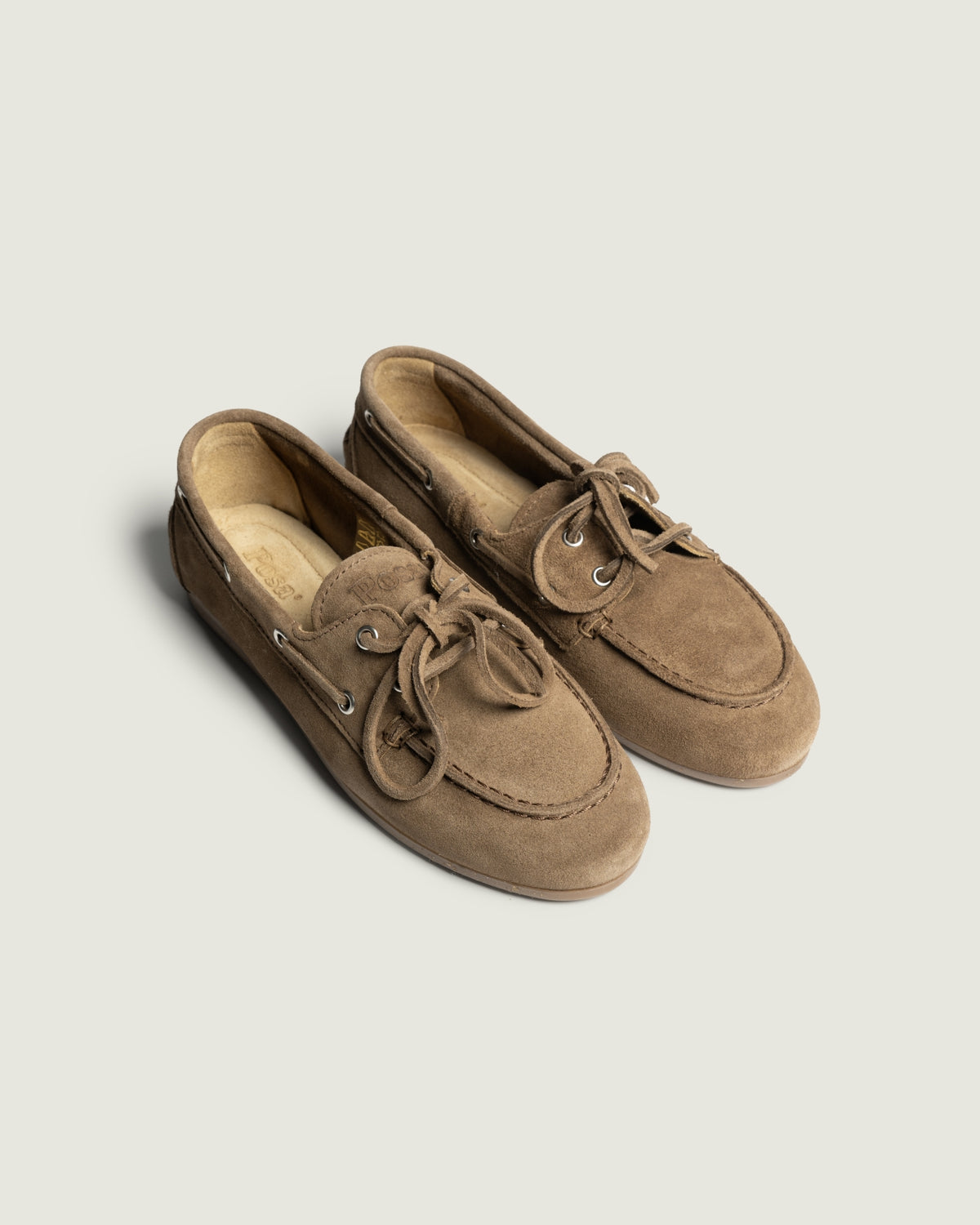 Boat Loafer Brushed - Suede | Light chocolate