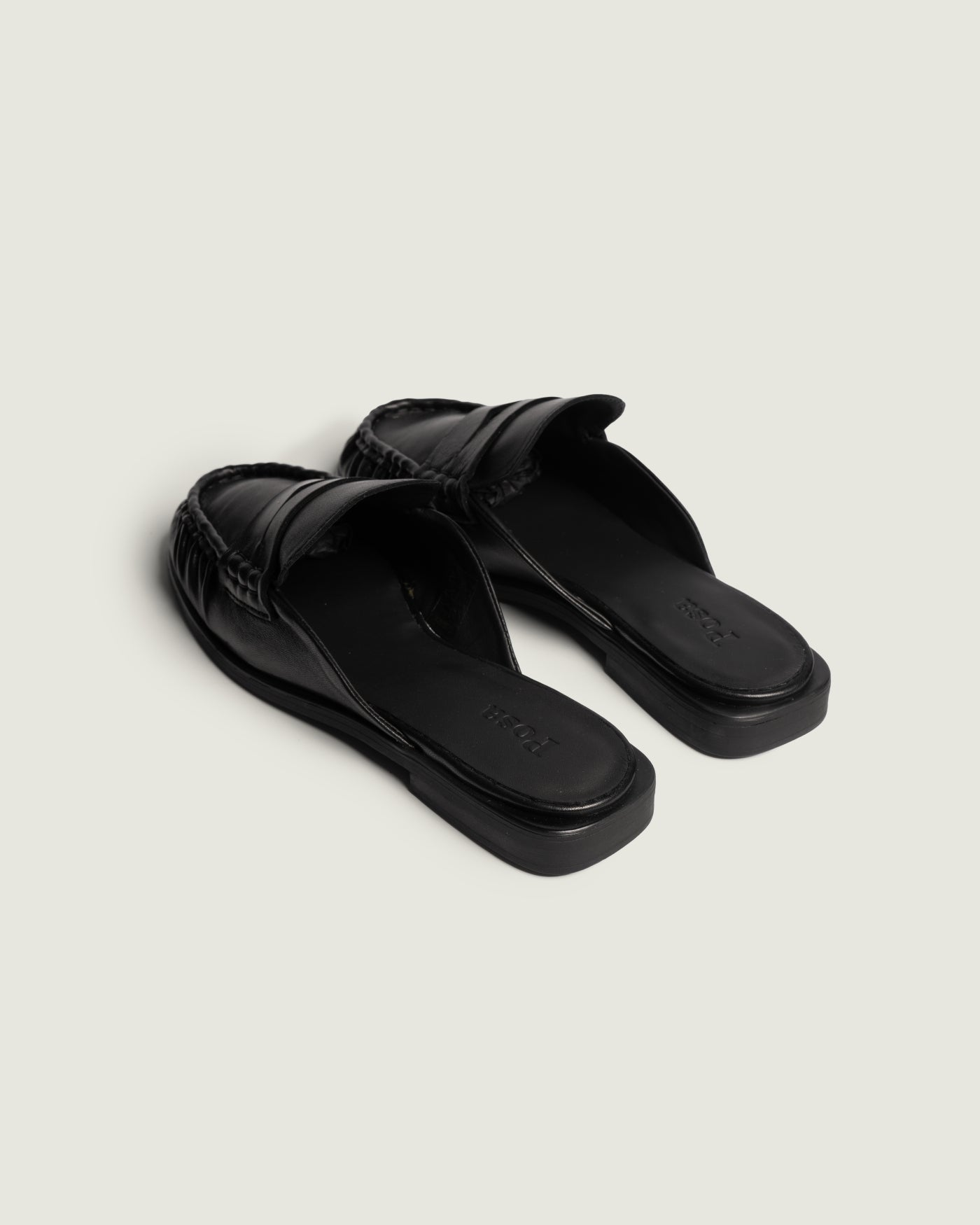 Penny Mule - Leather | Black