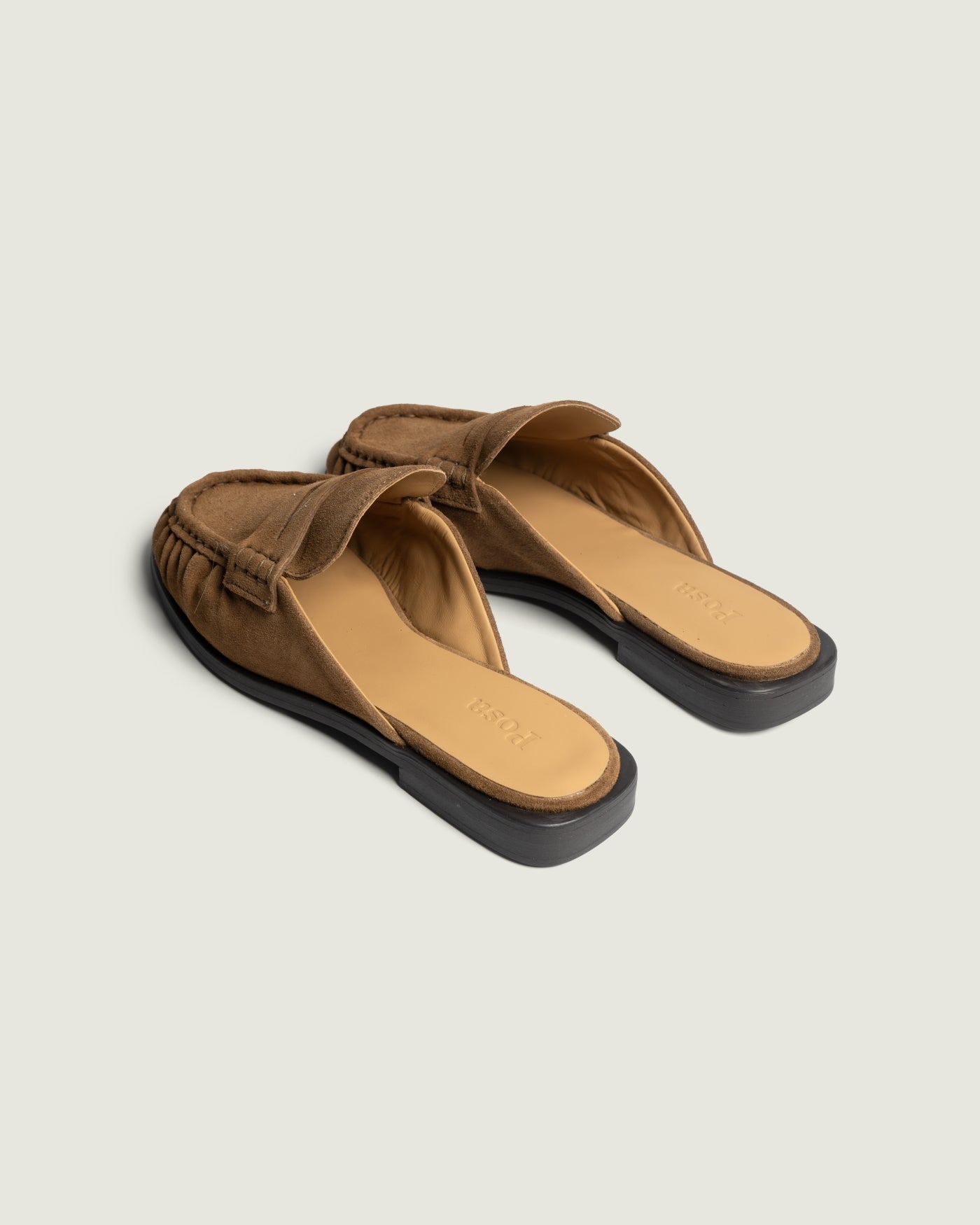 Penny Mule - Suede | Cognac