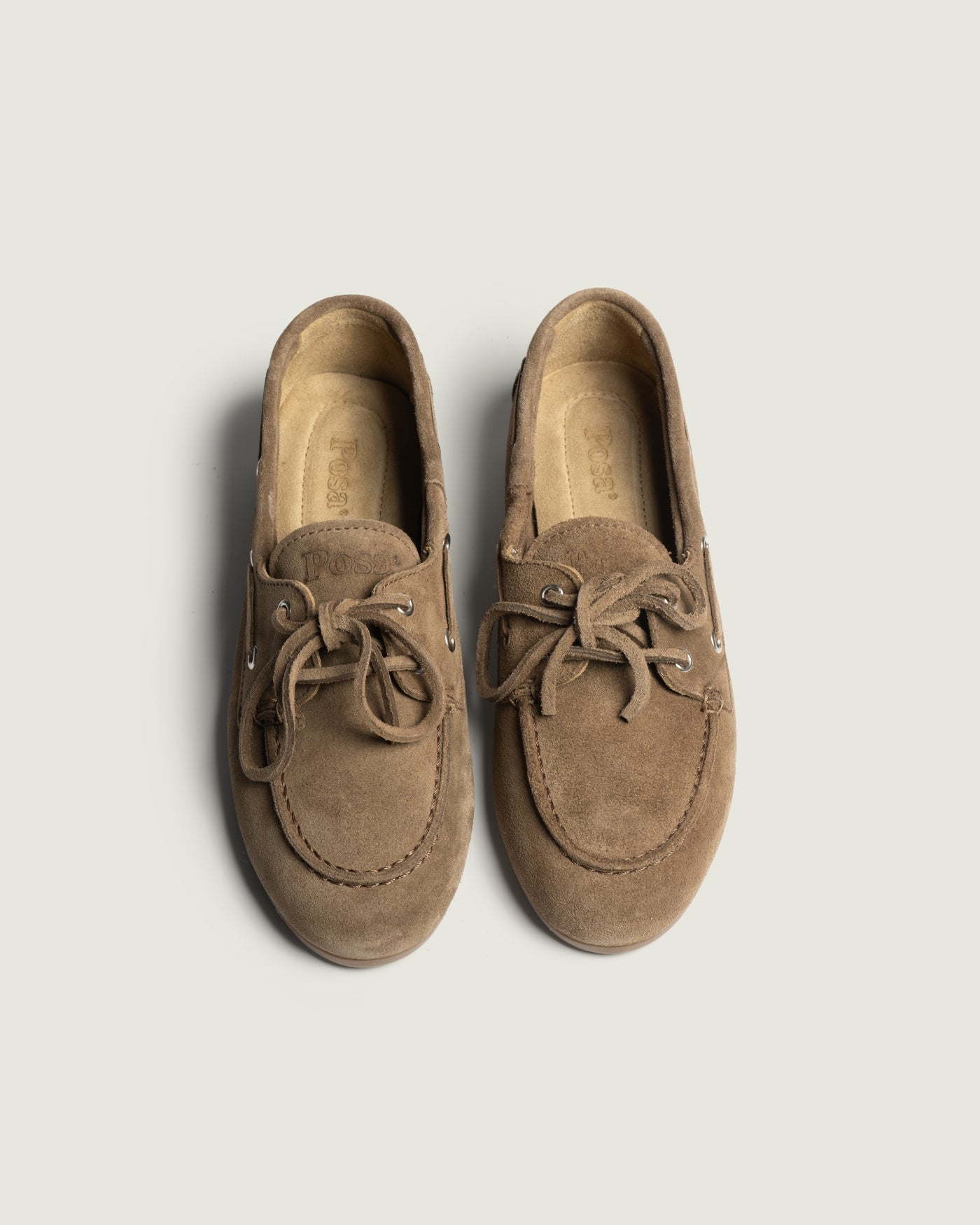 Boat Loafer Brushed - Suede | Light chocolate