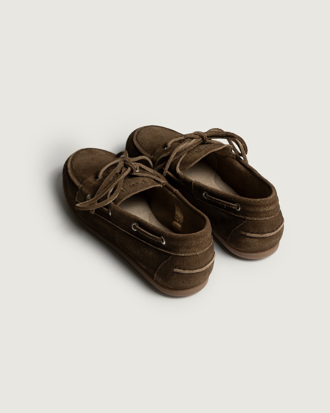 Boat Loafer Milano - Suede | Dark brown
