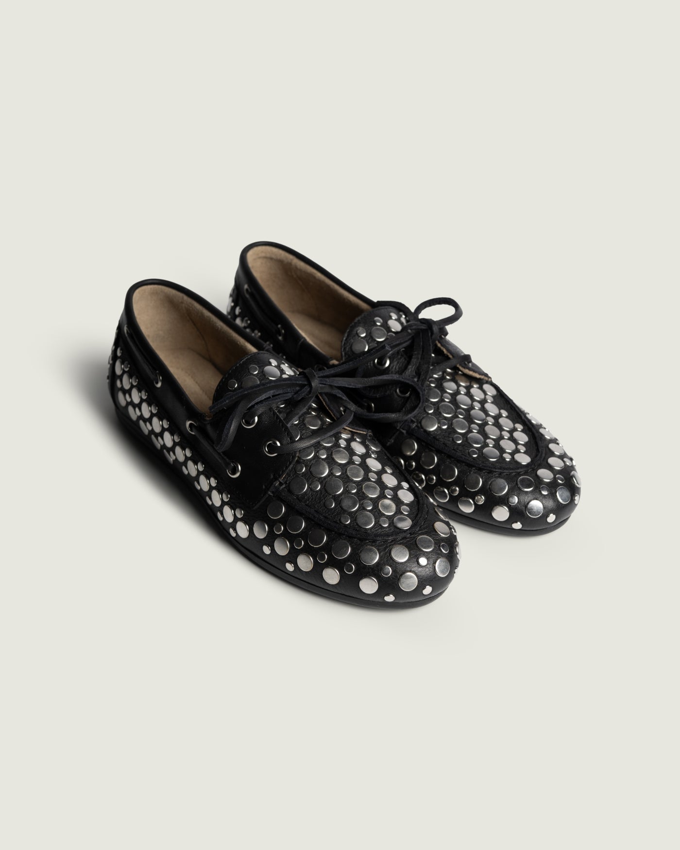 Posa Icon: Boat loafer - Titanium | Black