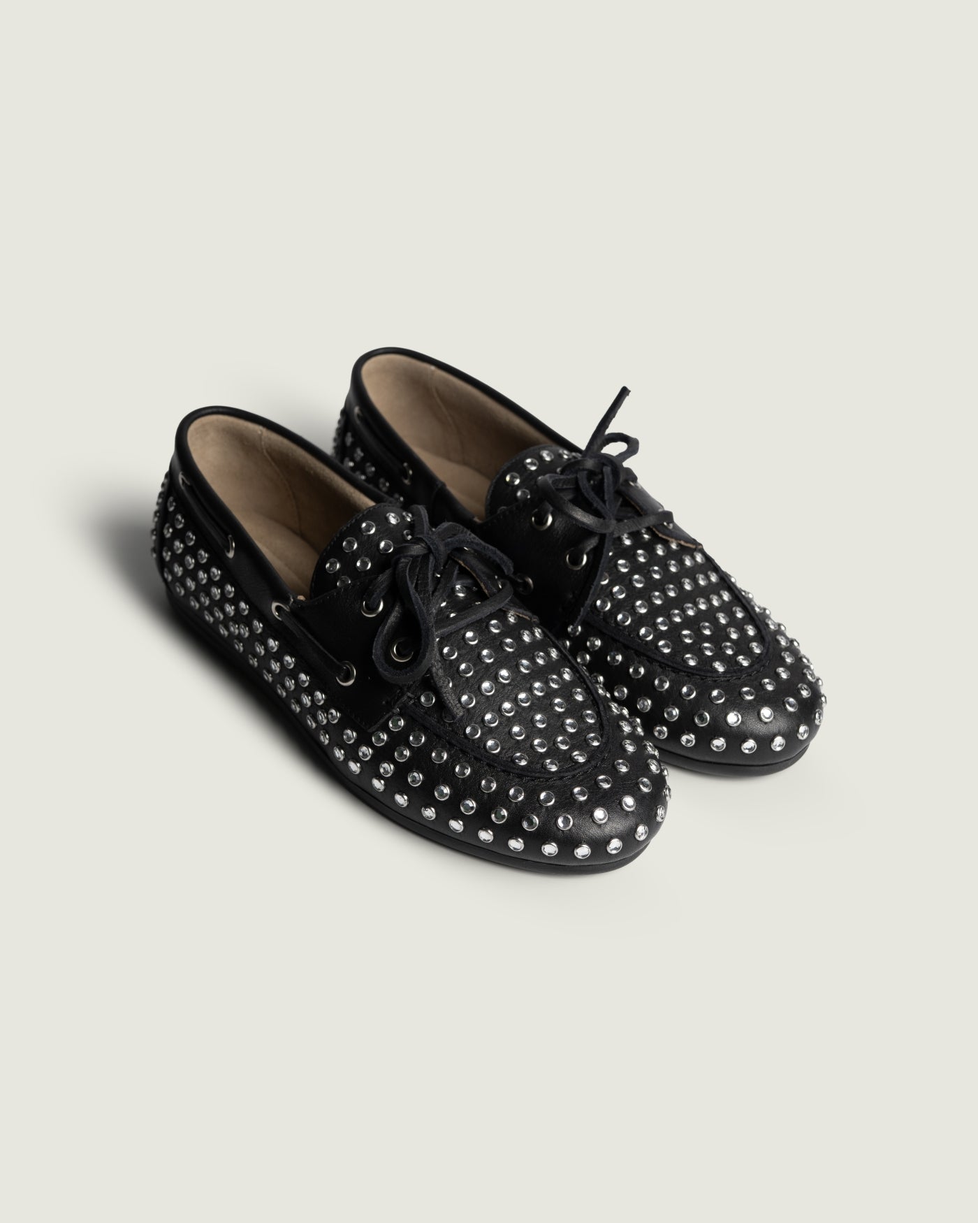 Posa Icon: Boat Loafer - Diamond | Black
