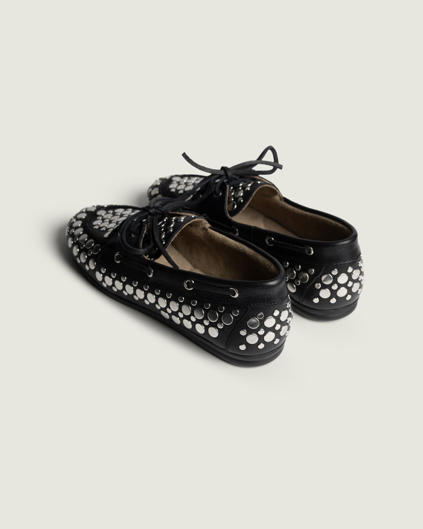 Posa Icon: Boat loafer - Titanium | Black