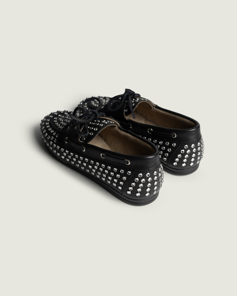 Posa Icon: Boat Loafer - Diamond | Black