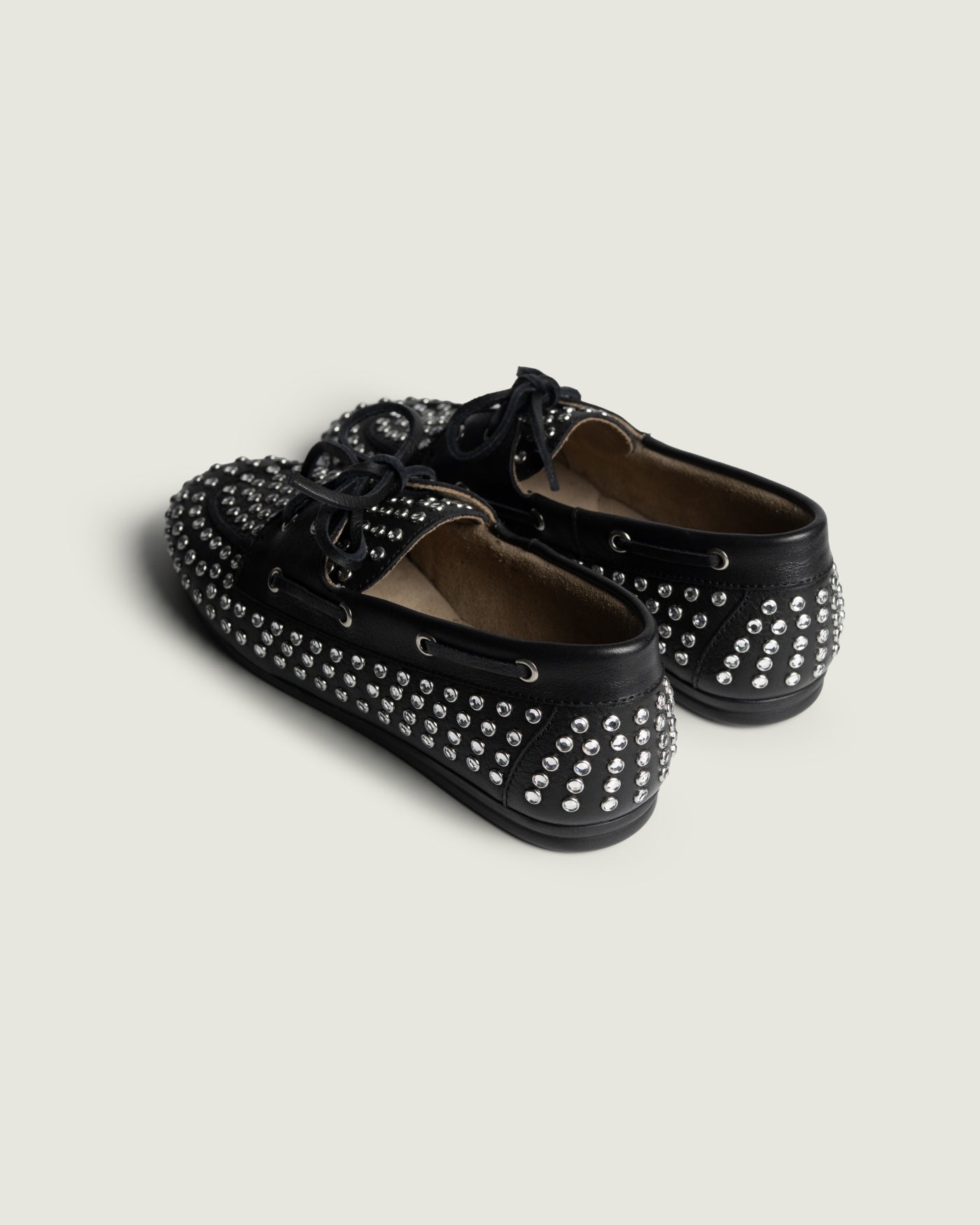 Posa Icon: Boat Loafer - Diamond | Black