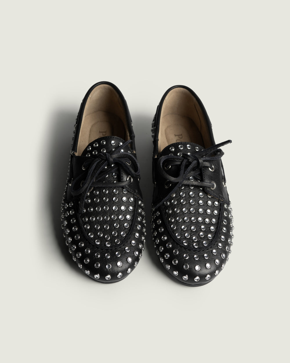 Posa Icon: Boat Loafer - Diamond | Black