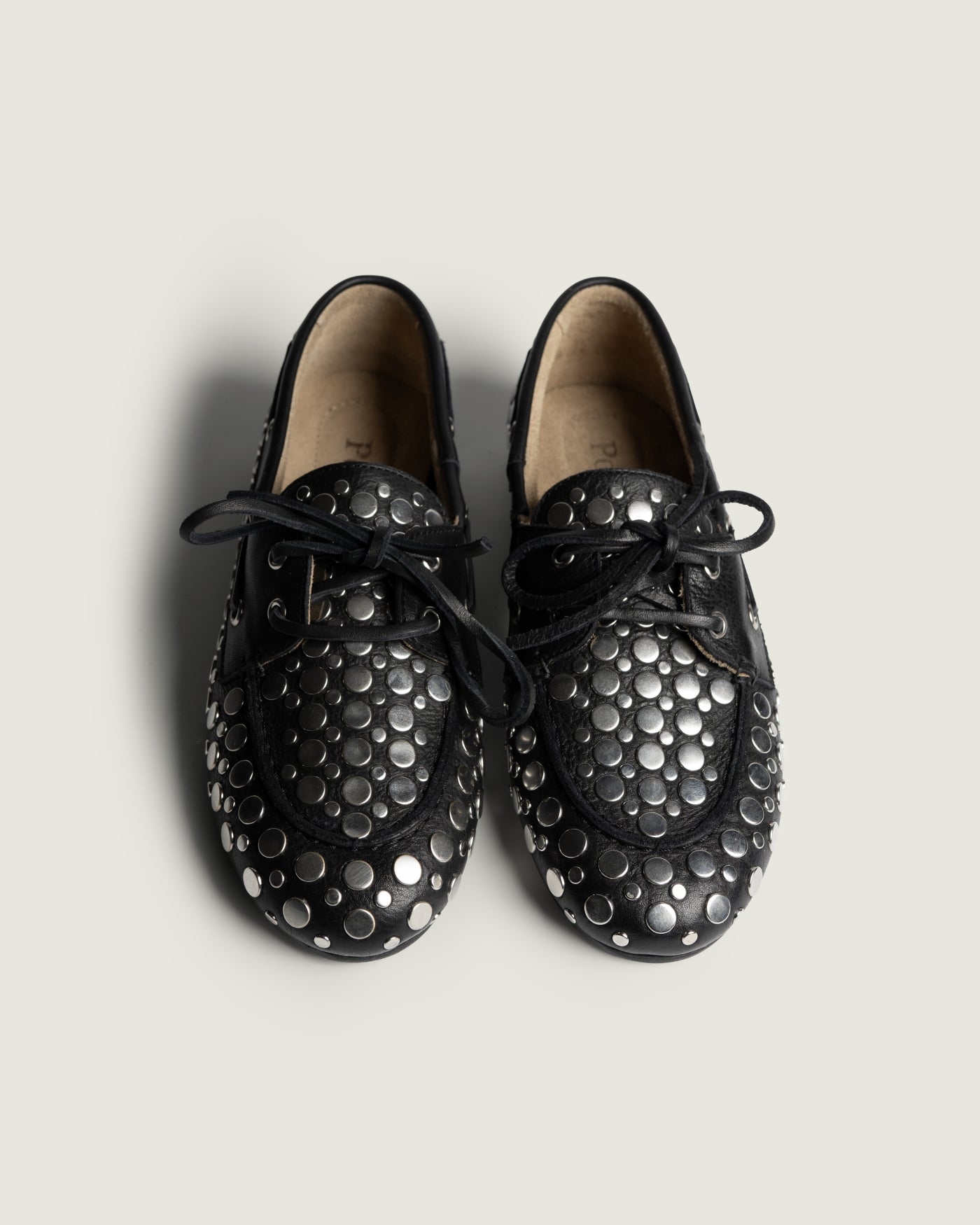 Posa Icon: Boat loafer - Titanium | Black