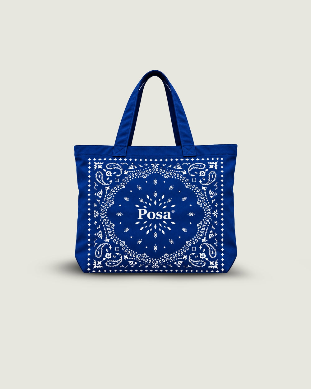 Paisley Tote Bag | Posa Blue