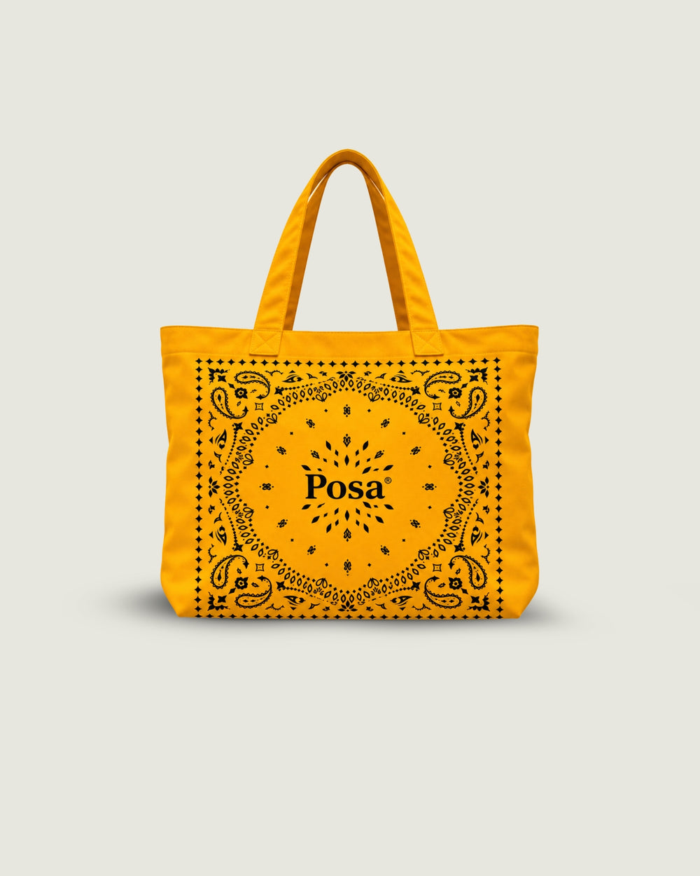 Paisley Tote Bag | Burnt Orange