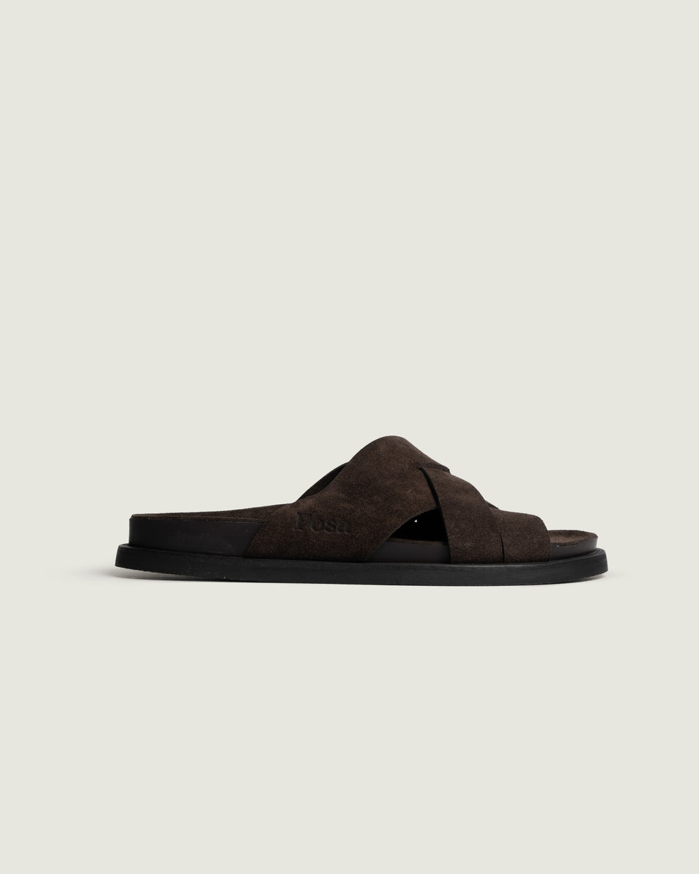 Sea-Slide Misto - Suede | Dark brown
